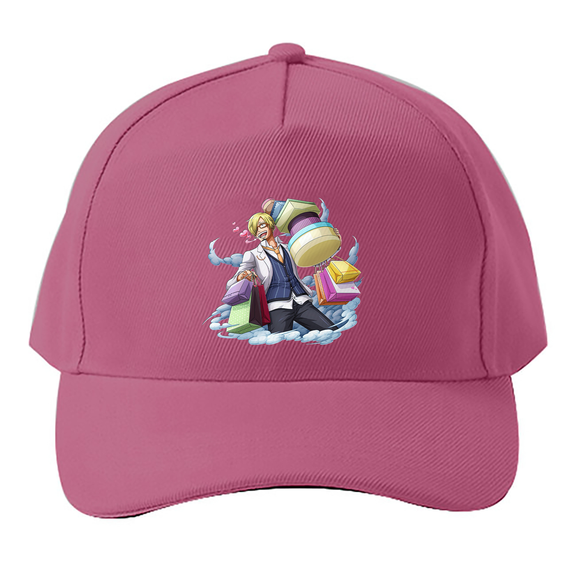 （画像用） ワンピース サンジ ONE PIECE Sanji ベースボールキャップ 綿100％ 男女兼用 帽子 スポーツ